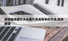 症状解读图片大全图片高清简单的方法,症状图谱