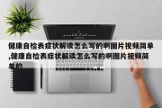 健康自检表症状解读怎么写的啊图片视频简单,健康自检表症状解读怎么写的啊图片视频简单的
